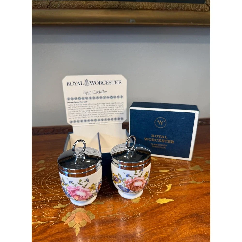 Royal Worcester vintage pair